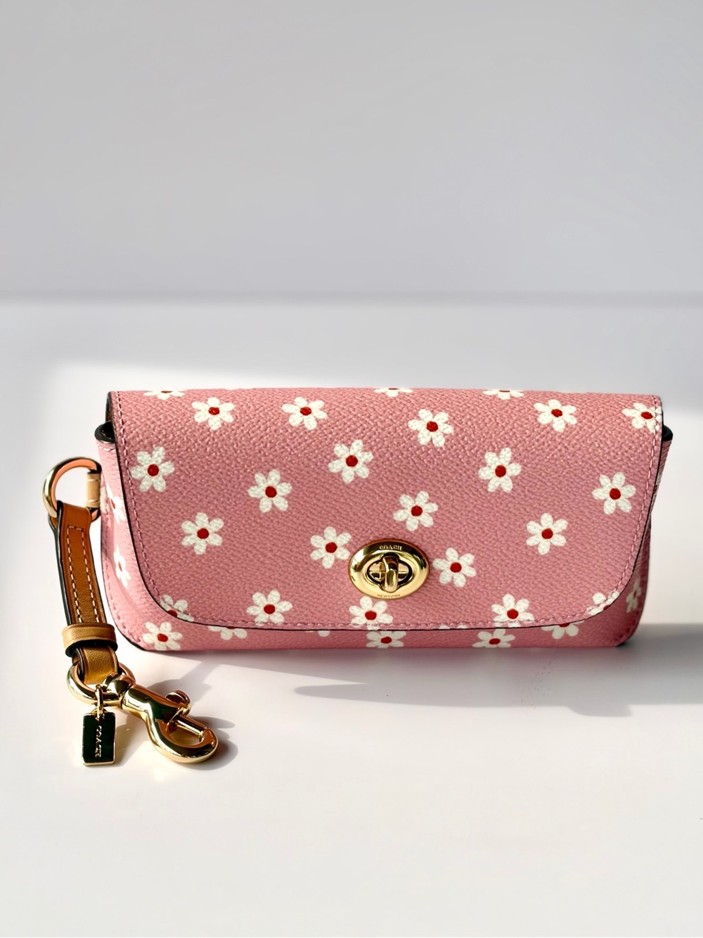 Coach Sunglass Case Floral Print